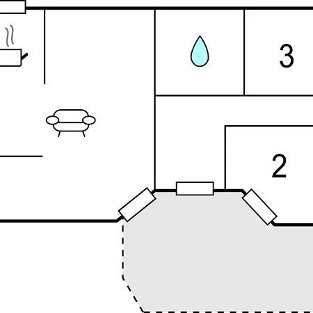 Kringsvej Semesterbostad Blåvand